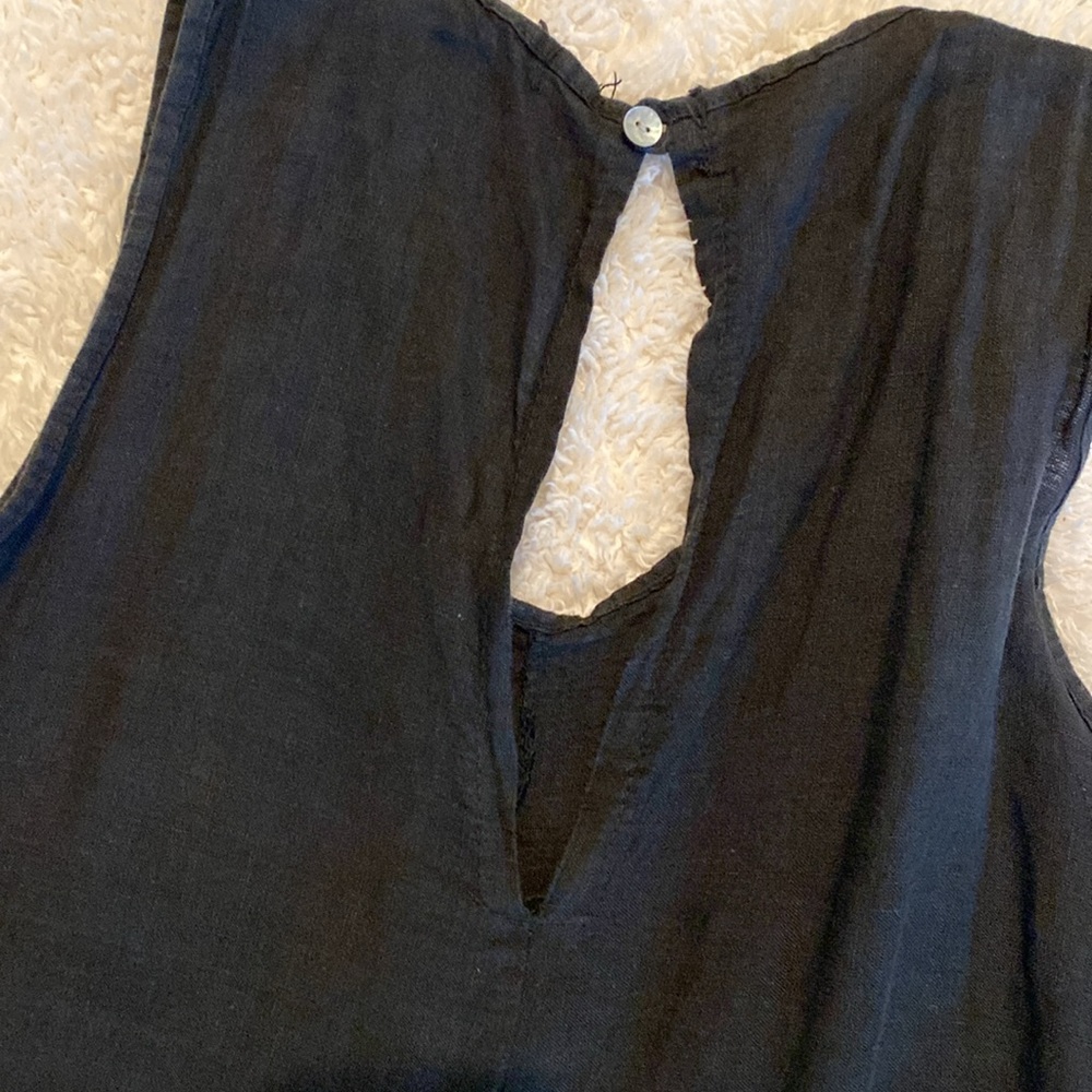 Linen Jumpsuit - Picture 4 of 7